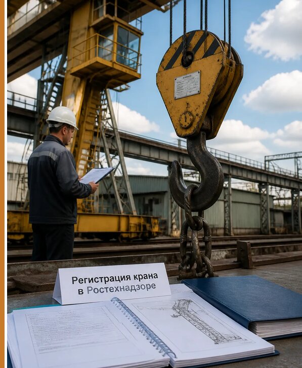 Регистрация крана в Ростехнадзоре в Нижнем Новгороде от 15632 р. | Авеста ОТиПБ
